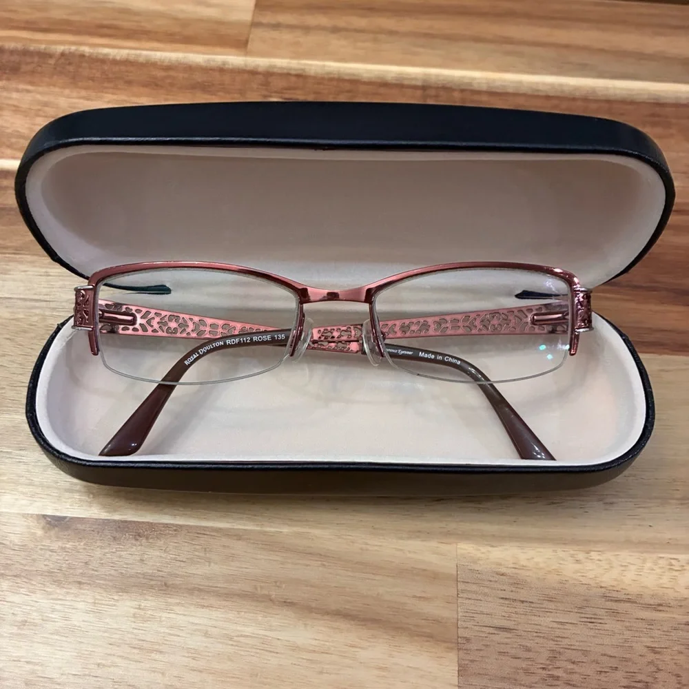 Lawrence Eyewear Eyeglasses Glasses Frames Royal Doulton RDF112 Rose 50-18-135